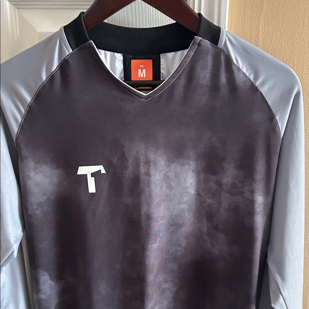 Men's Soccer Goalie shirt Black and Gray TITAN brand